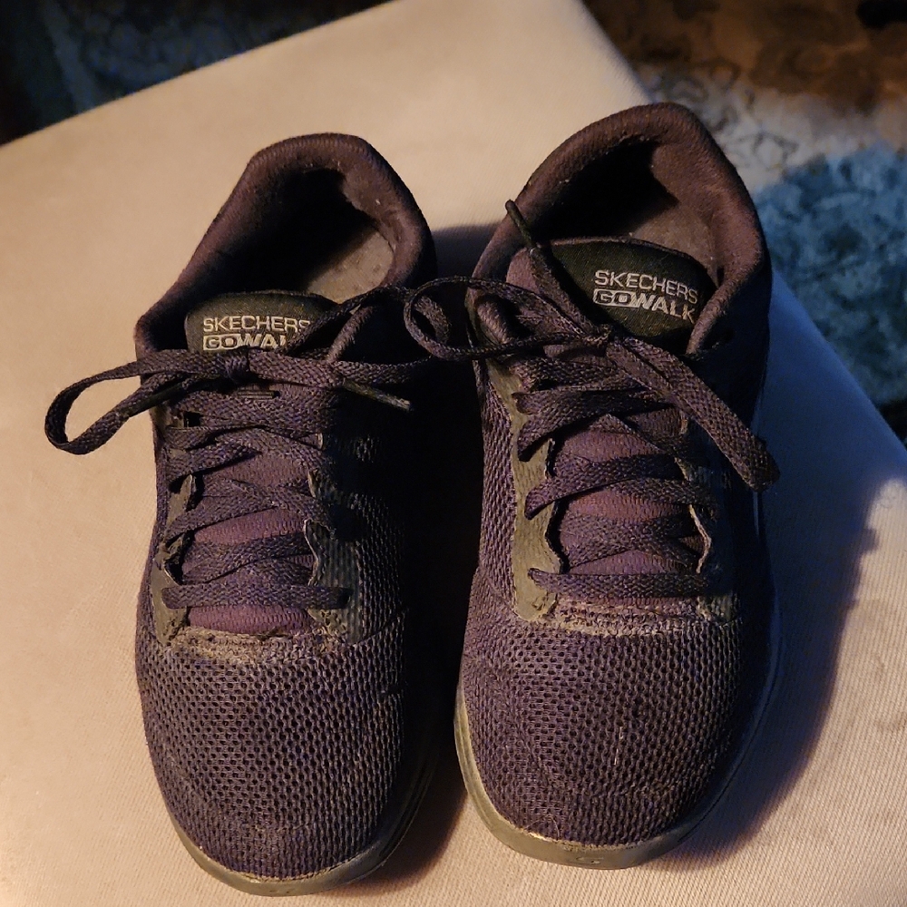 Skechers Go Walk Kids' Purple Shoes